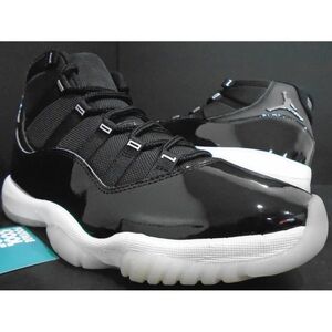 NIKE AIR JORDAN XI 11 RETRO 25TH ANNIVERSARY JUBILEE BLACK WHITE CONCORD BRED